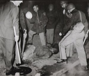 COPS ADMIRING THEIR WORK 1