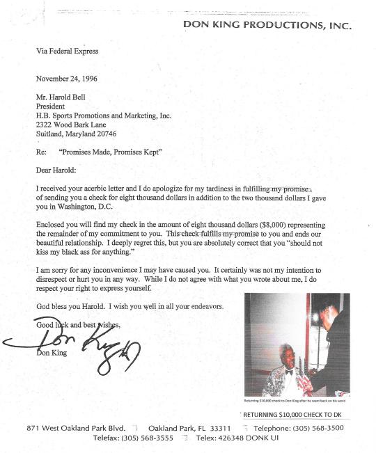 DON KING & CHECK0005