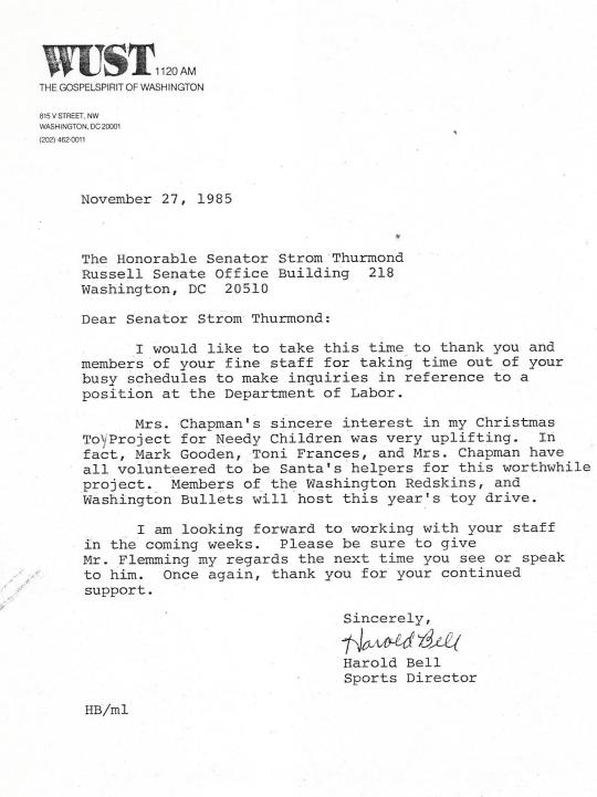 STROM TOY PARTY THANK U